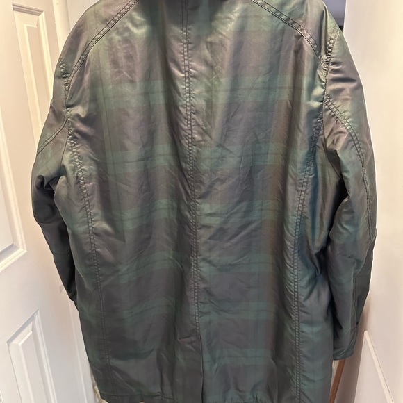 FACONNABLE RAIN COAT….VERY DURABLE AND WARM IN A WET COLD RAIN…FITS L/XL/XXL - Picture 2 of 8
